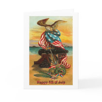 4th of July Eagle and Flag