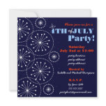 4th of July Fireworks Party Invitation