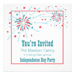 4th of July Fireworks Party Invitation