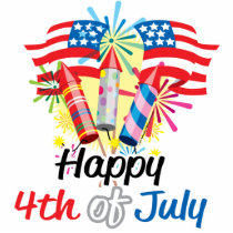 4th of July Fireworks Photo Sculpture