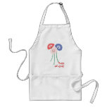 4th of July Gerberas aprons