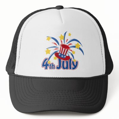 4th of July Independence Day Hat by J32Teez
