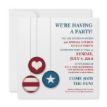 4th of July Independence Day | Party Invitations
