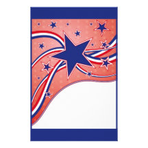 4th of July - Independence Day Personalised Stationery