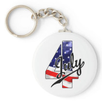 4th of July Keychains