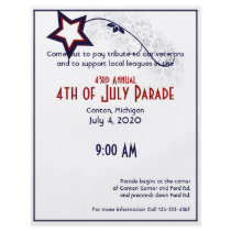 4th of July Patriotic Star Light