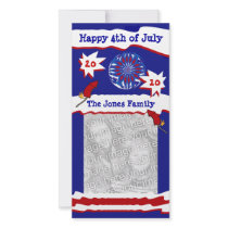 4th of July Photocard