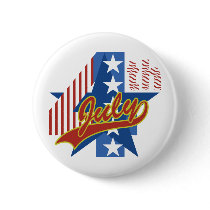 4th of July Pin