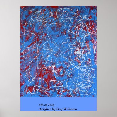 4th of July Print by daysrays
