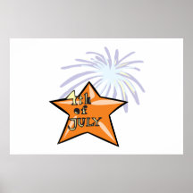 4th Of July Poster