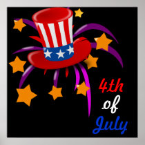 4th of July Poster