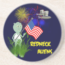 4th of July Redneck Aliens Coaster