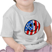 4th of July Smiley Tee Shirt