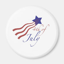 4th of july stars and stripes fridge magnets