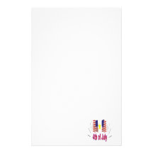 4th Of July Stationery Paper