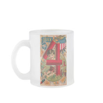4th of July - Vintage Art Coffee Mugs