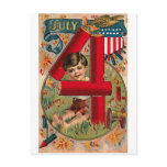 4th of July - Vintage Art Postcards