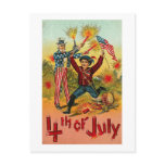 4th of July - Vintage art Postcards