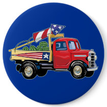 4th of July Vintage Truck Pins