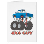 4x4 Guy: Off-road Monster Truck Greeting Cards