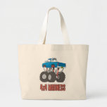 4x4 Madness: Off-road Monster Truck Canvas Bags