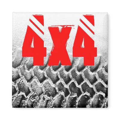 4X4 magnet by tommstuff
