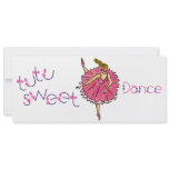 4x9.25 Dance Dance Dance Party Invite