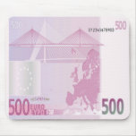 500 Euro Bill Mouse Pad