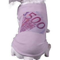 500 Euros Doggie T Shirt