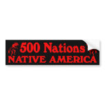 500 Nations bumper stickers