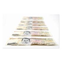 500 Peso Bills Rectangle Stickers