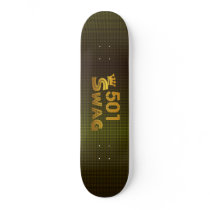 501 Area Code Swag Skate Decks