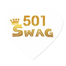 501 Arkansas Swag Stickers