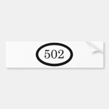 502nd Airborne Bumper Sticker