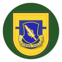 504th Infantry Regiment - 1st Battalion Flash Stickers
