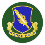 504th Infantry Regiment (Airborne) DUI Round Stickers
