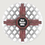 505 fights New Mexico Sticker