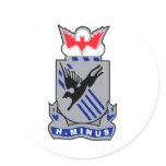 505th Parachute Infantry Regiment Round Stickers