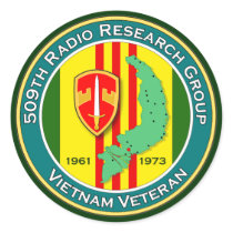 509th RRG - ASA Vietnam Round Stickers