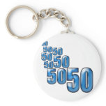 50 50 50 KEYCHAINS