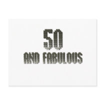 50 and fab disco theme