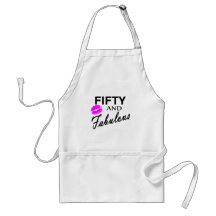 50 and Fabulous Apron