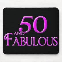 50 and FABULOUS Mousemat