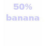 50% banana t-shirts