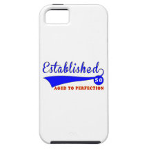 50 Birthday Aged To Perfection iPhone 5 Case
