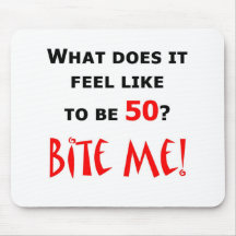 50 Bite Me! Mousepad