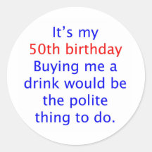 50 buy me a drink sticker