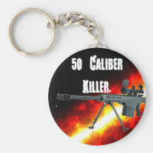 50 Calibre Killer Key Chain