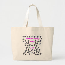 50 Cat Heads Old Canvas Bag