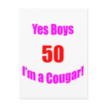 50 Cougar Birthday